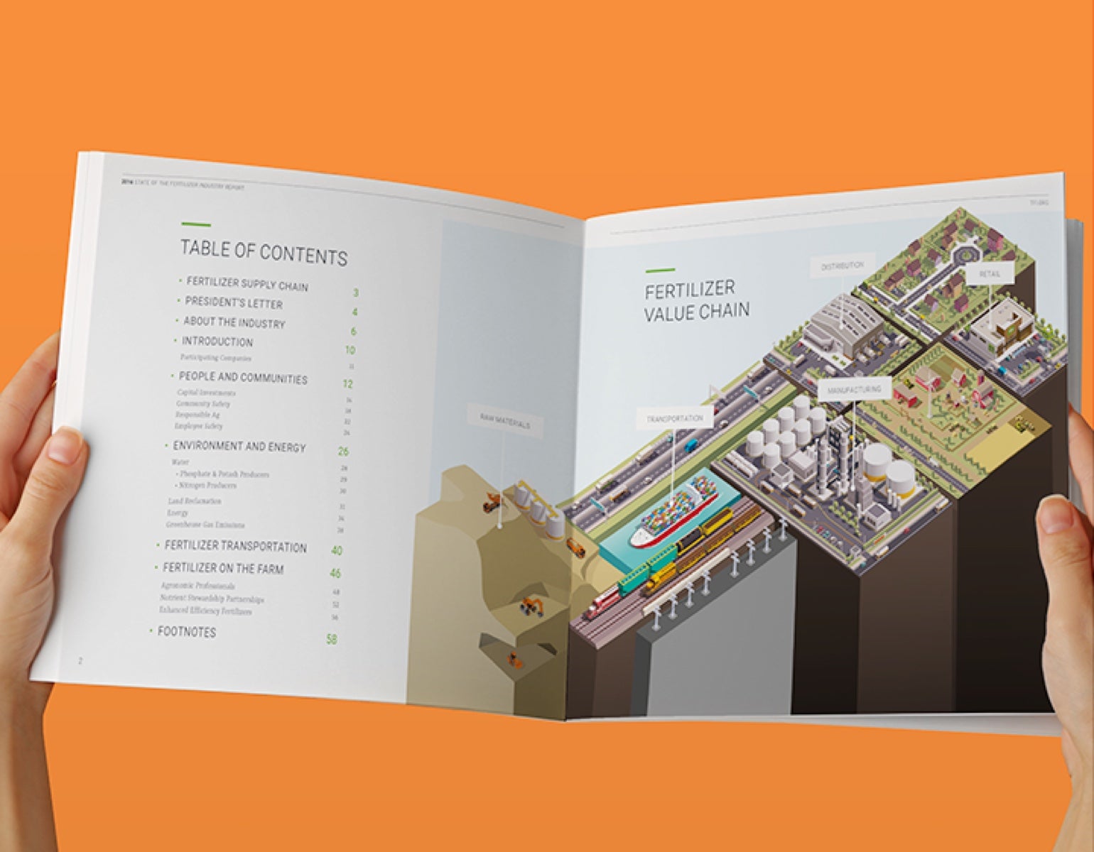 REQ Fertilizer Chain Creative Annual Reporting Case Study