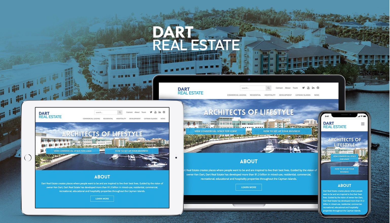 REQ Dart Real Estate Responsive Website