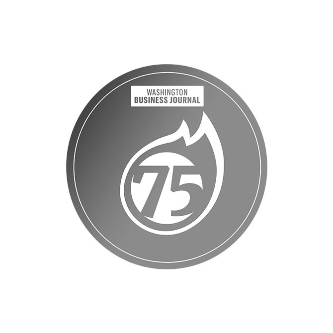 Washington Business Journals 75 Fastest Growing Companies Award