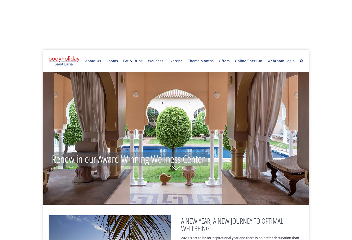 REQ Sunswept Resorts BodyHoliday Website