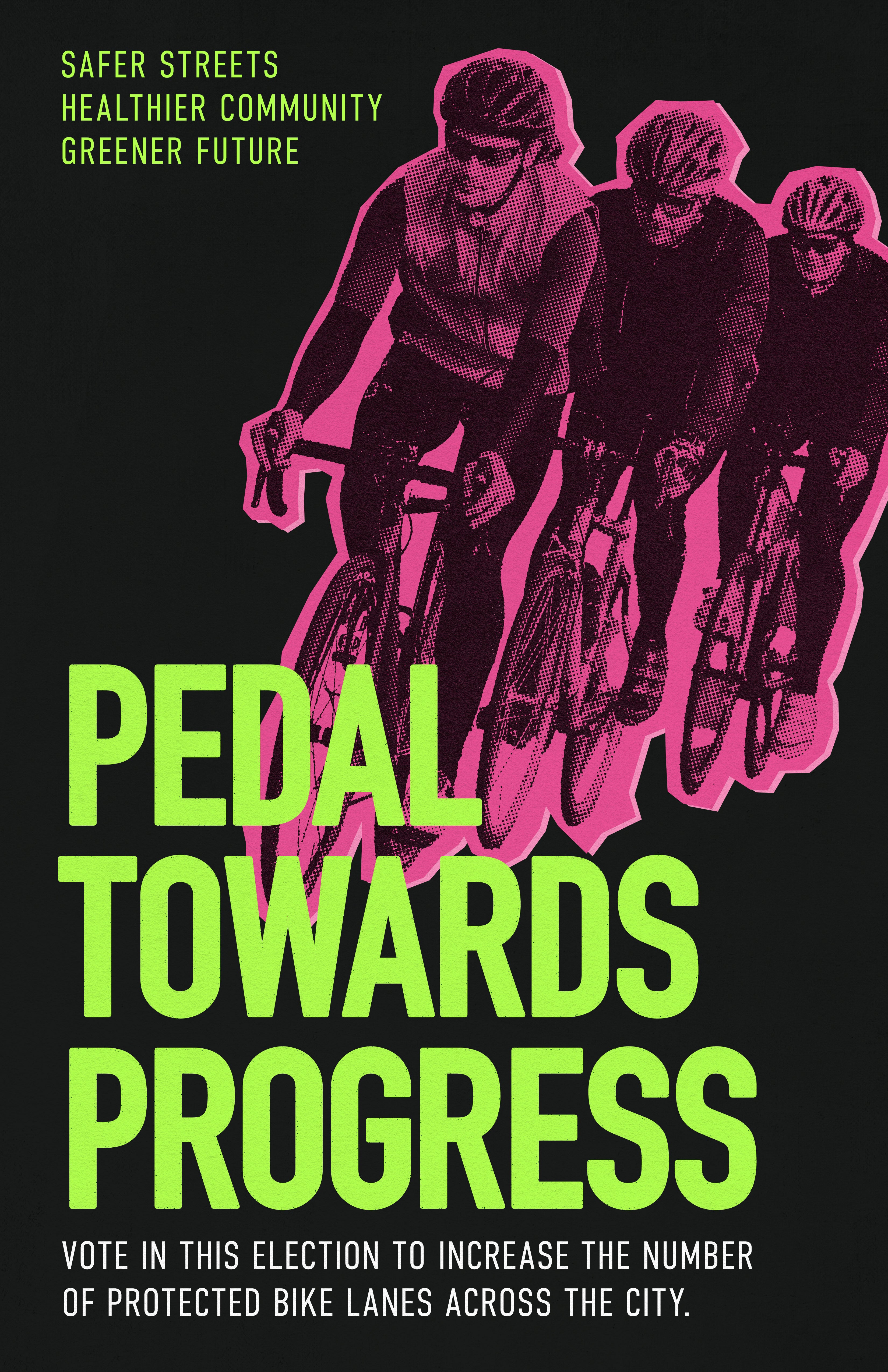 Safer Streets, Healthier Community, Greener Future - Pedal Towards Progress