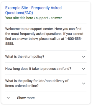 REQ Google FAQ