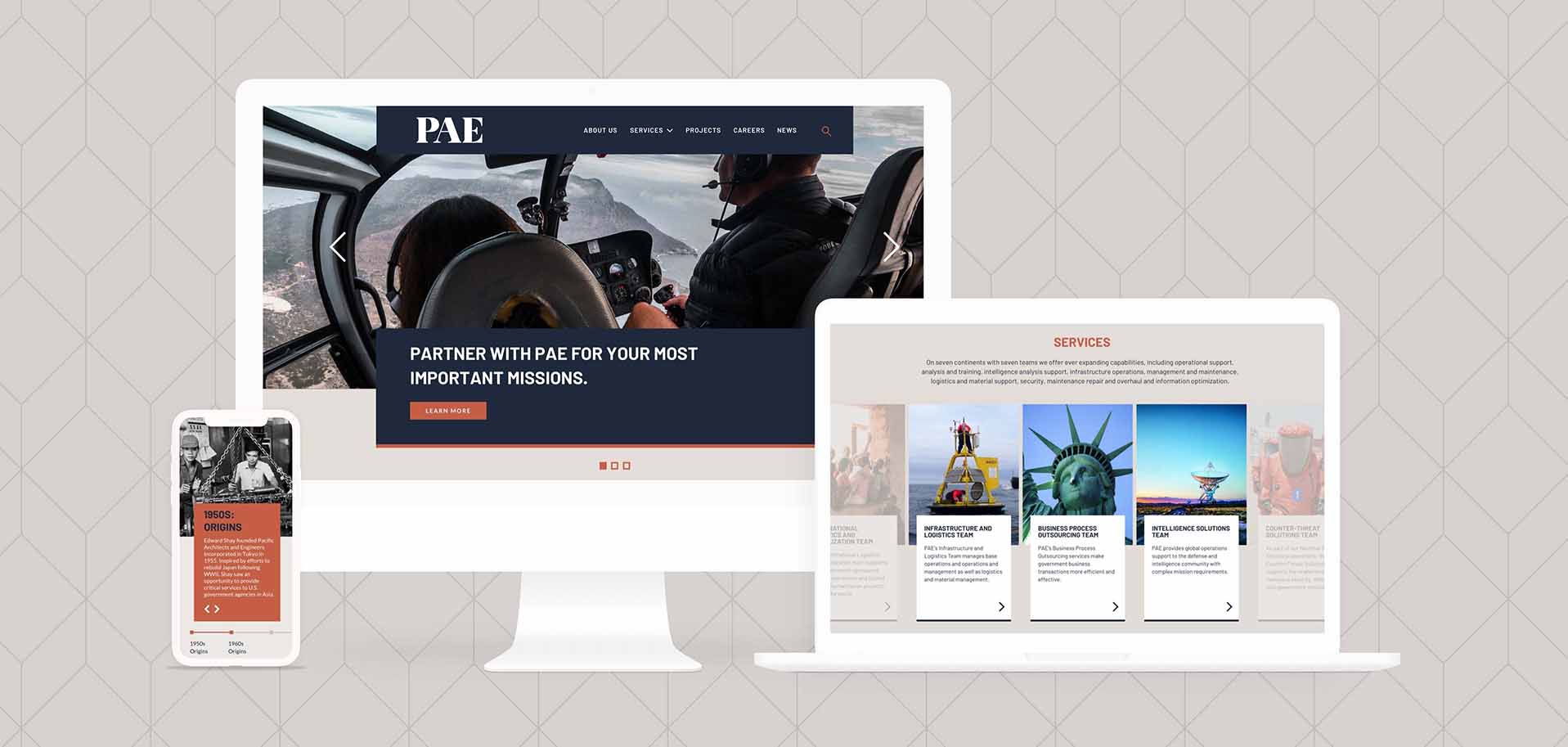 REQ PAE Mobile Website