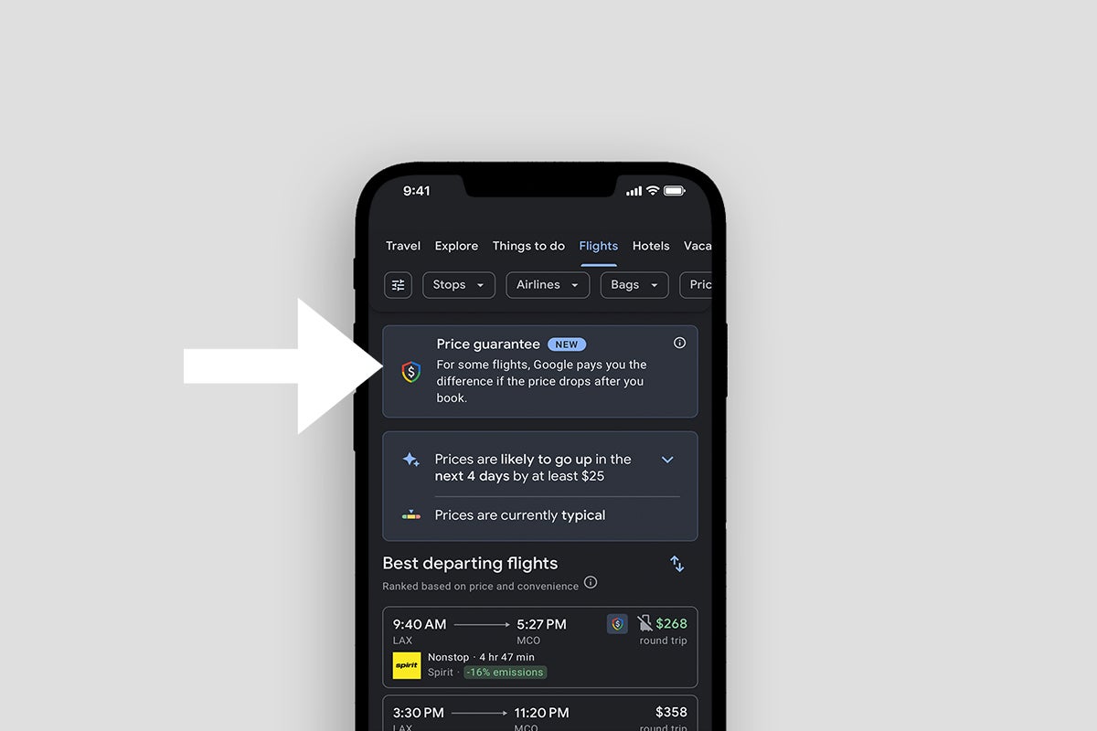 Google Flight Price Guarantee