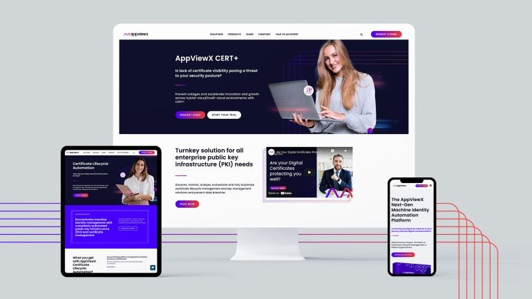 AppViewX Website Redesign