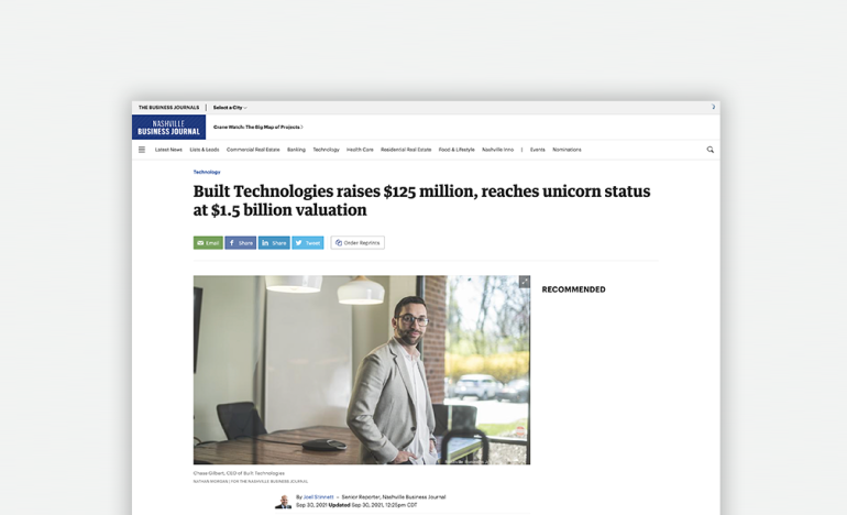 Built Technologies Nashville Business Journal