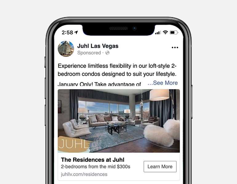 REQ Juhl Facebook Ad