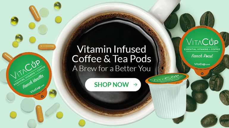 VitaCup Vitamin Infused Coffee Pods - French Roast