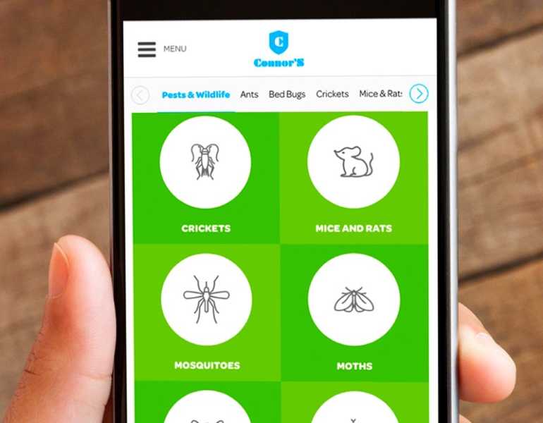 REQ Connor's Pest Control Mobile Application