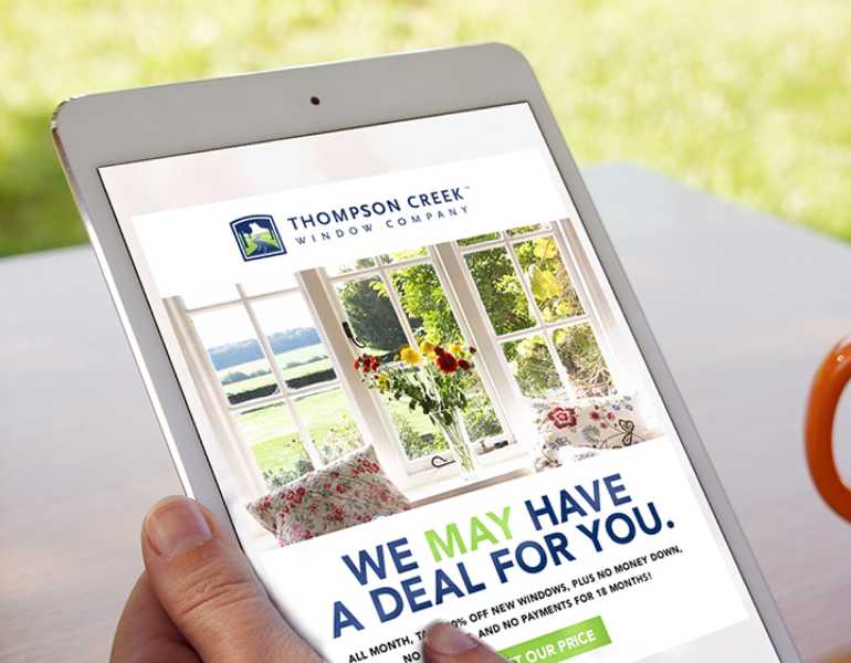 REQ Thompson Creek Window Company Website Tablet