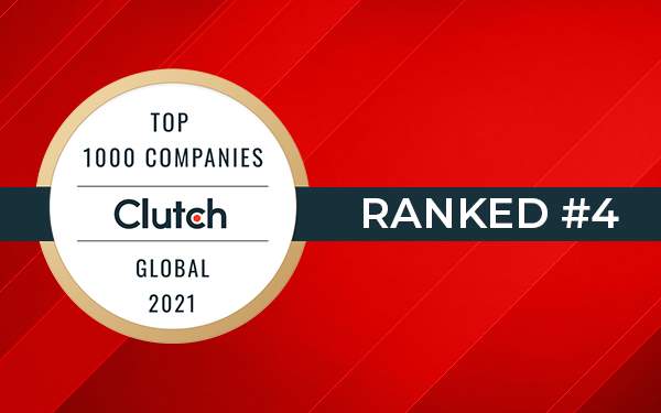 REQ Ranked #4 on Clutch Top 1000 for 2021