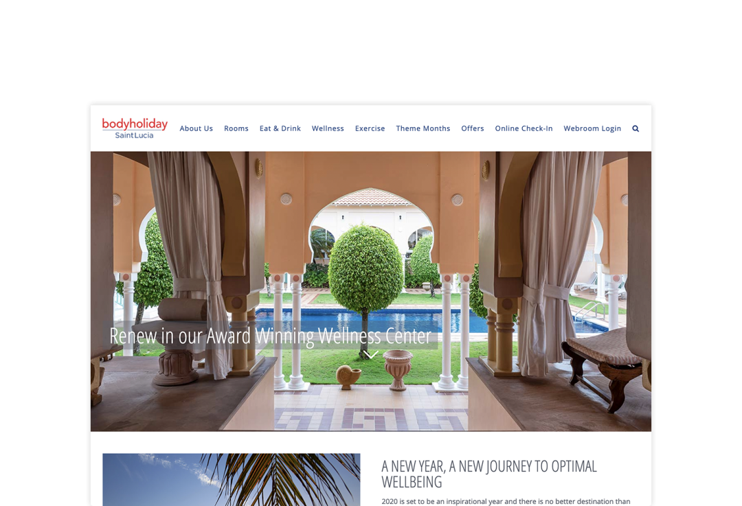 REQ Sunswept Resorts BodyHoliday Website