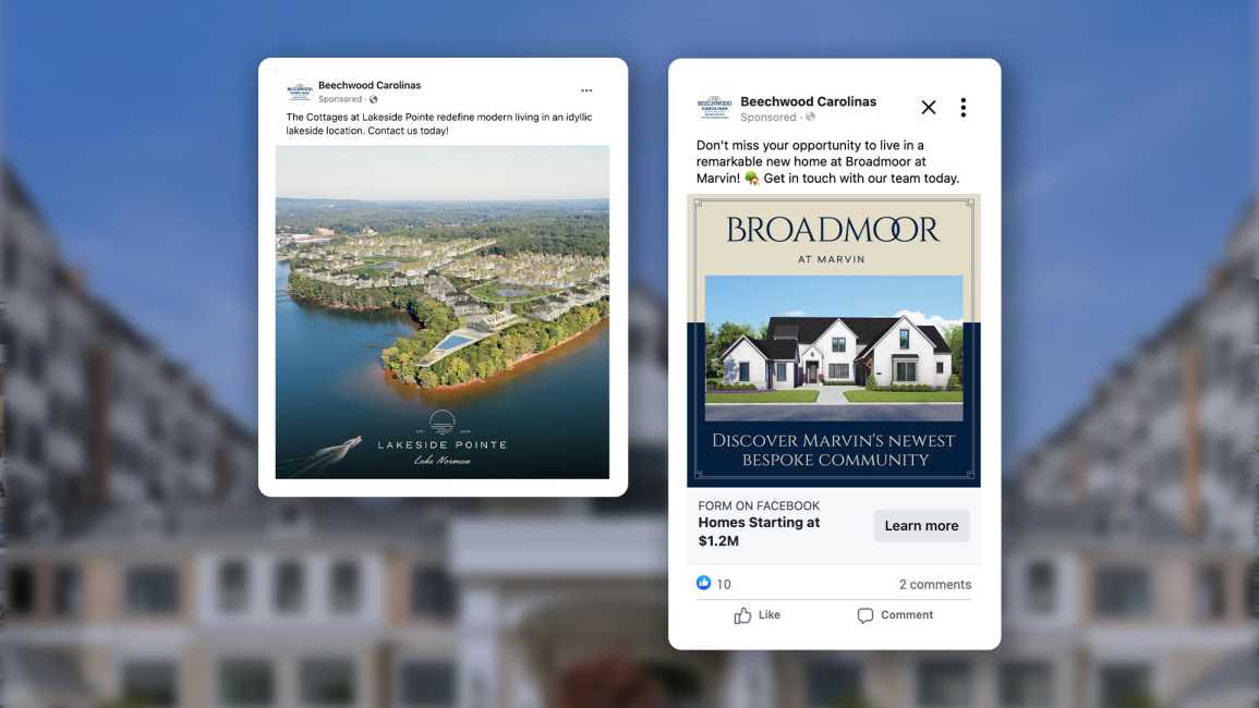 Beechwood Homes Facebook Ads