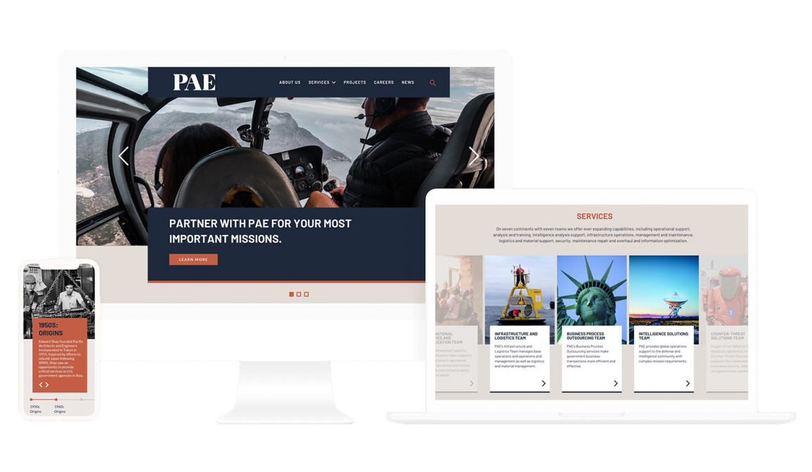 REQ PAE Website Redesign Drupal