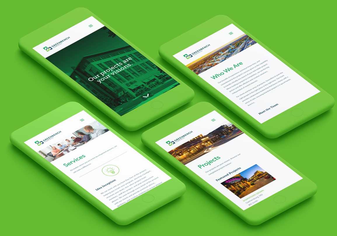 REQ GreenBench Website Mobile