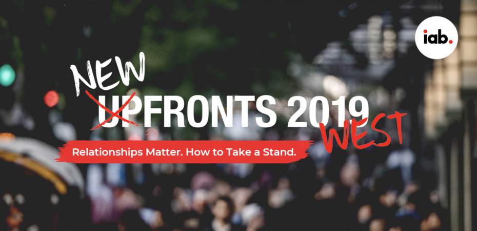 New fronts 2019 West - Relationships matter. How to Take a Stand. 