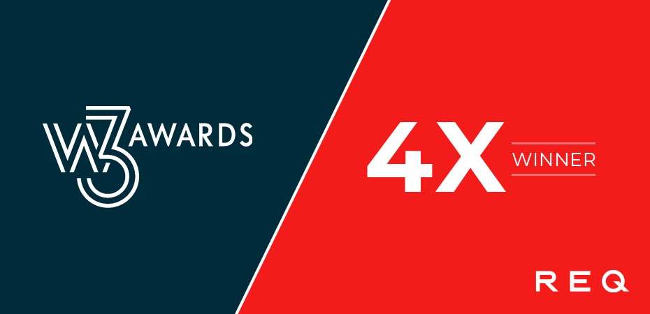 REQ Client Work Wins Four W³ Awards