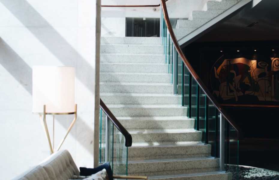 real estate staircase interior