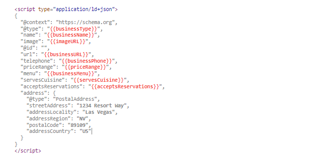 example of lookup table script 