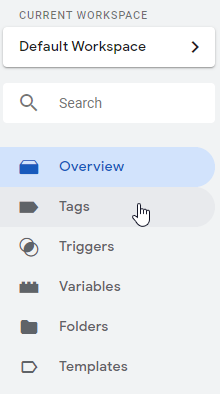 screenshot of lookup table field in GTM