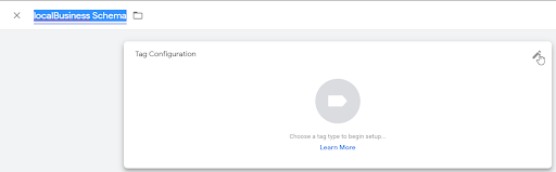 screenshot of lookup table field in GTM