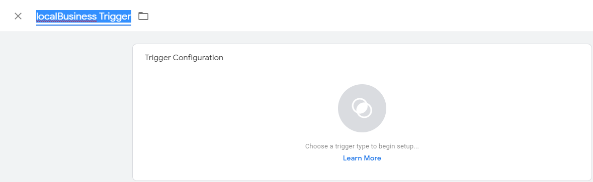 screenshot of lookup table in GTM