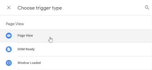screenshot of lookup table in GTM