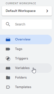 screenshot of lookup table field in GTM