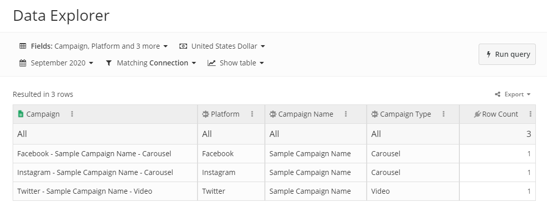 Final Capture Group Data in Data Studio